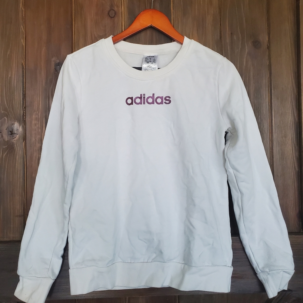 Adidas Women's Essentials Branded Crew Sweatshirt
